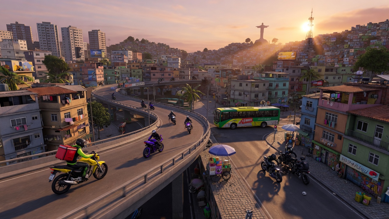 RODOGRAU 2.0 open-world city overview